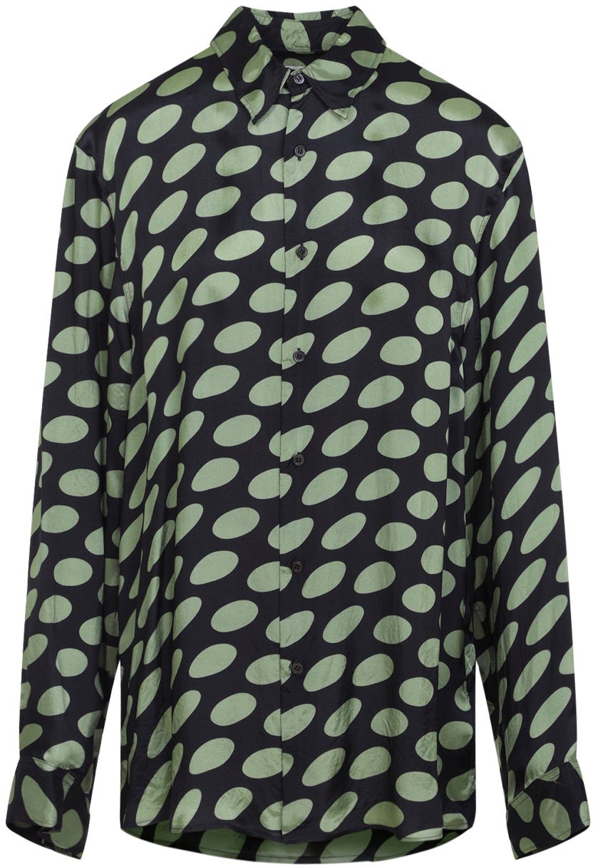 Dries Van Noten Caper Printed Shirt Divers