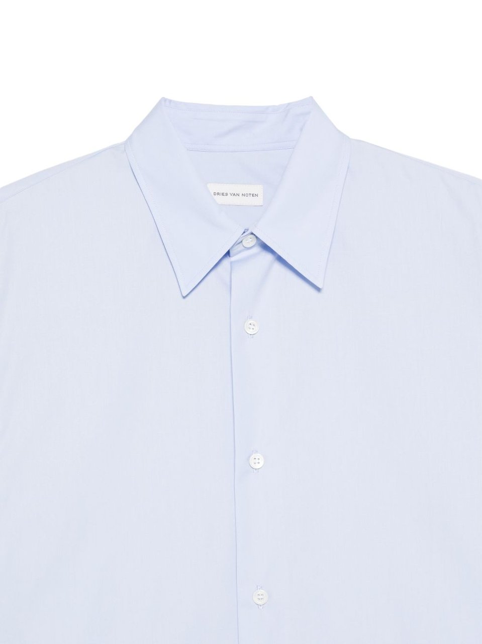 Dries van Noten Shirts Light Blue Lichtblauw