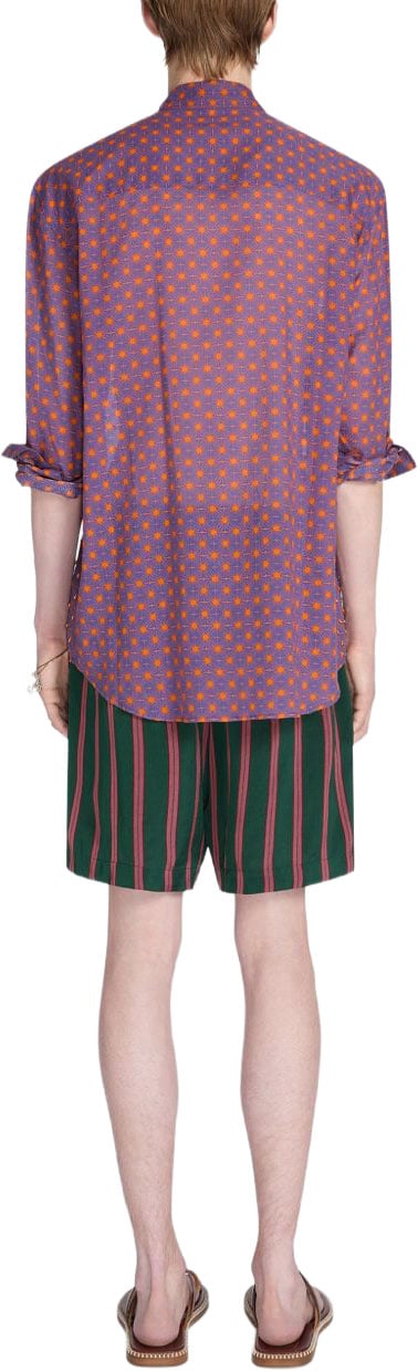 Dries van Noten Shirts Orange Paars