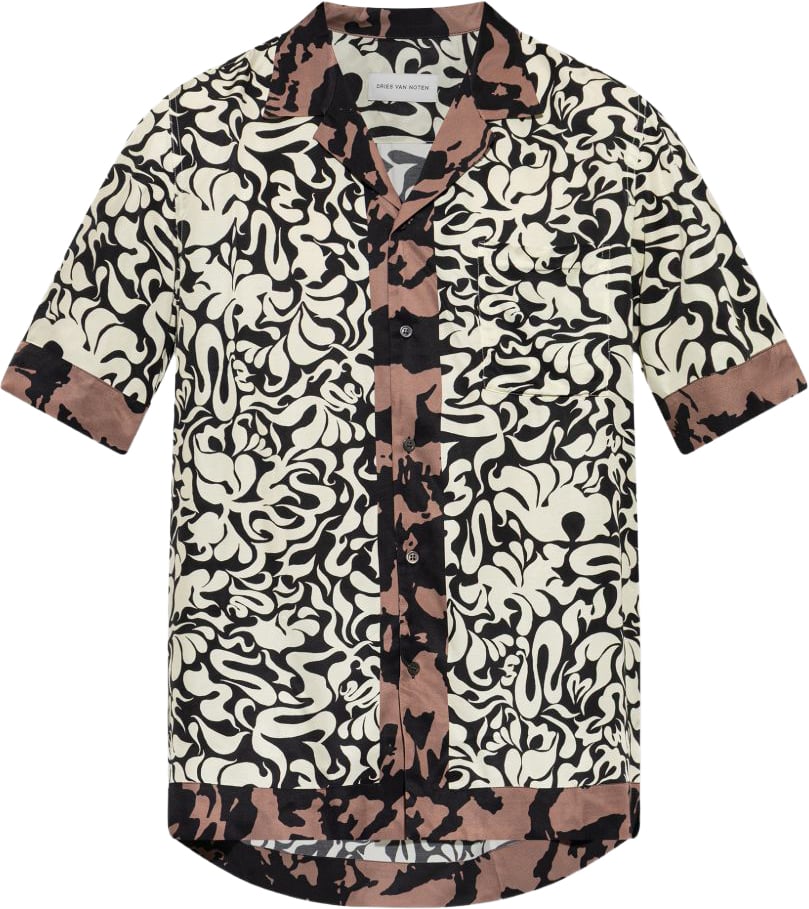 Dries van Noten Shirts Black Divers