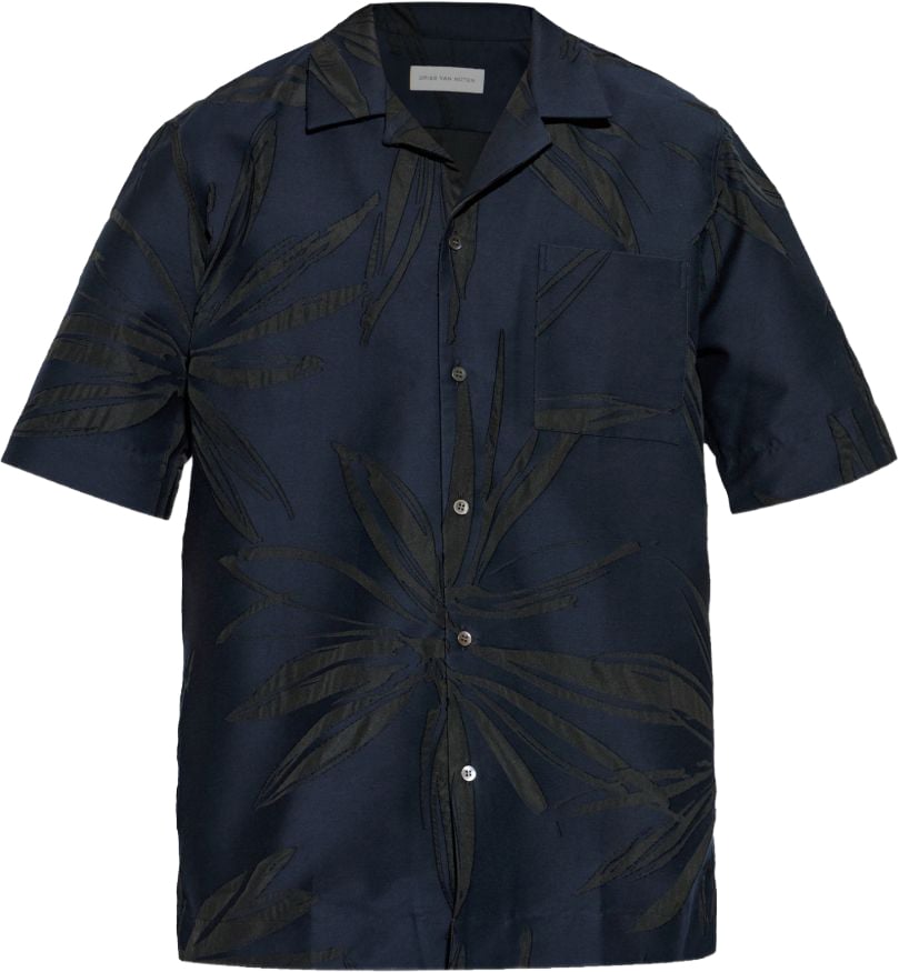 Dries van Noten Shirts Navy Navy