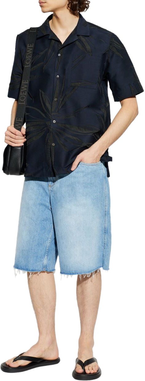 Dries van Noten Shirts Blue Blauw