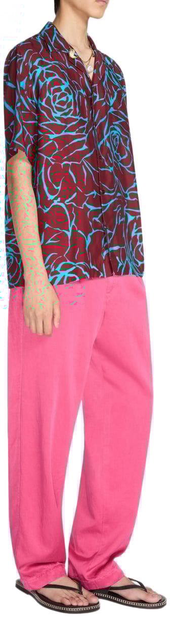 Dries van Noten Shirts Purple Paars