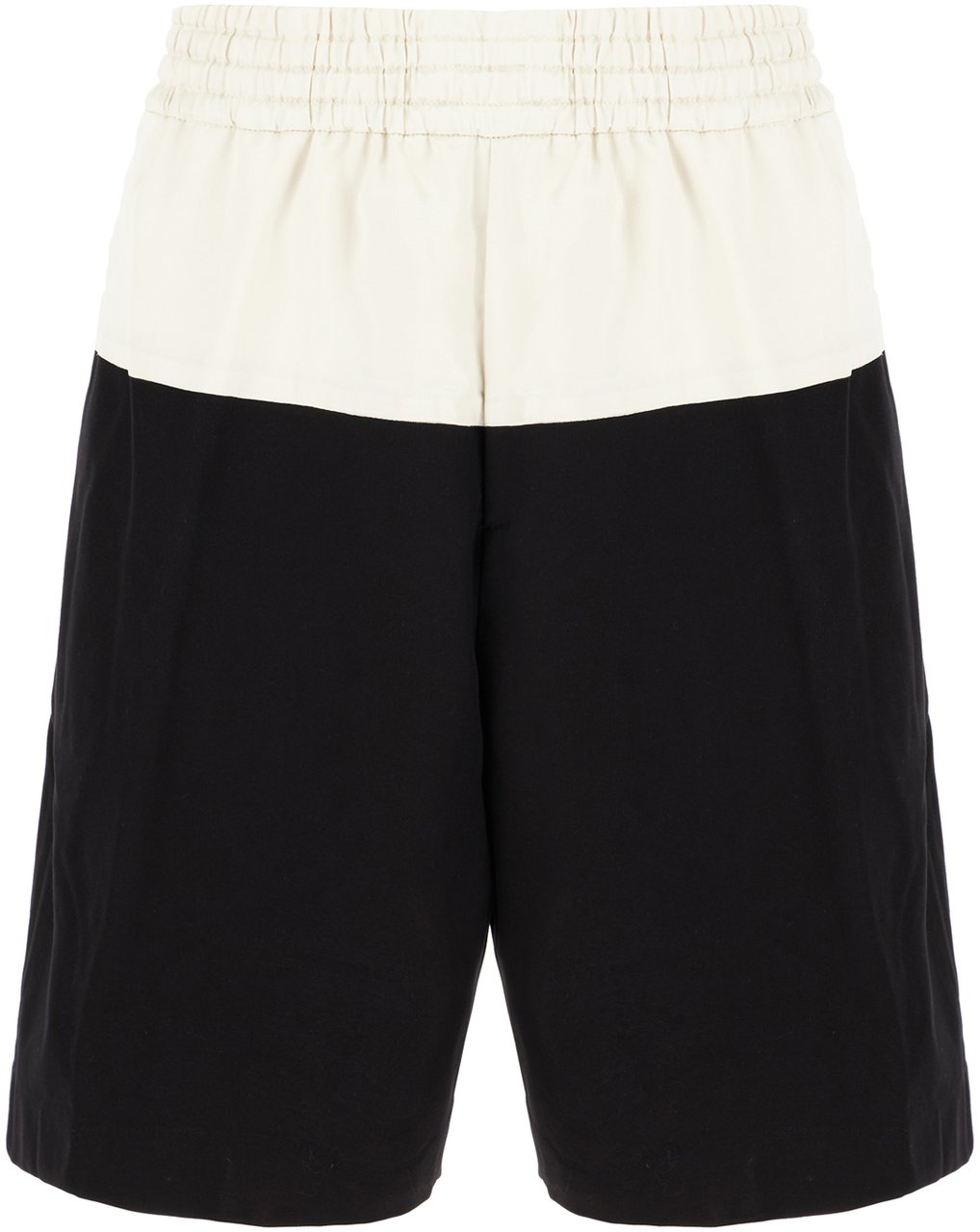 Dries van Noten Dries Van Noten Two-tone cotton blend bermuda shorts Divers