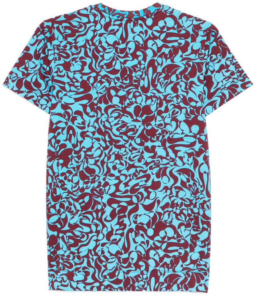 Dries van Noten T-Shirts And Polos Turquoise Cyaan