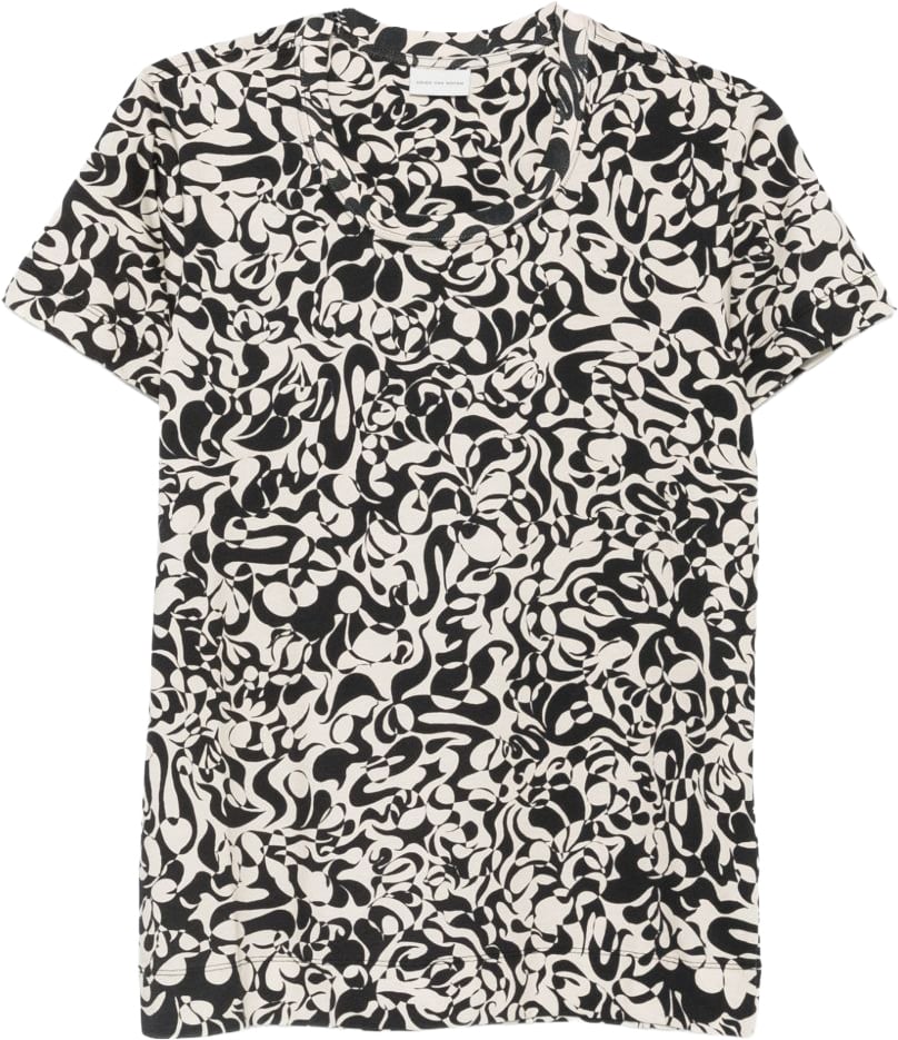 Dries van Noten T-Shirts And Polos Black Divers
