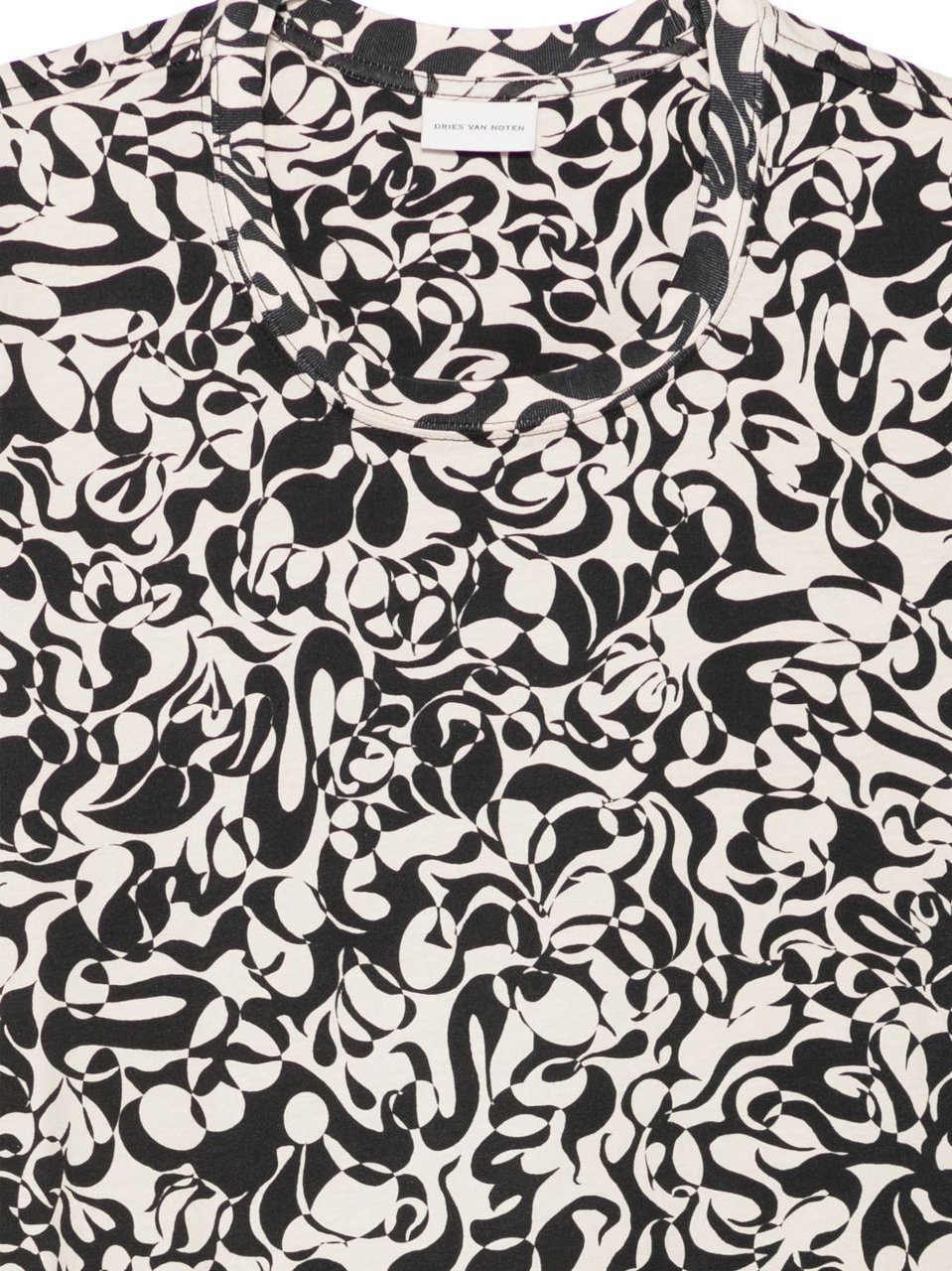 Dries van Noten T-Shirts And Polos Black Divers