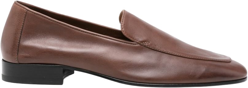 Dries van Noten Flat Shoes Dark Brown Bruin