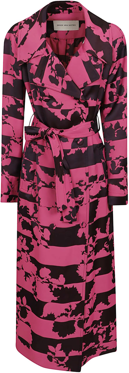 Dries van Noten DRIES VAN NOTEN ROLANA 3148 W.W.COAT Paars