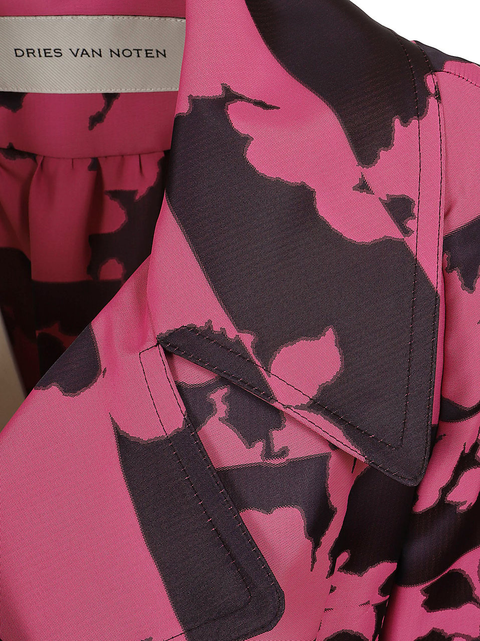 Dries van Noten DRIES VAN NOTEN ROLANA 3148 W.W.COAT Paars