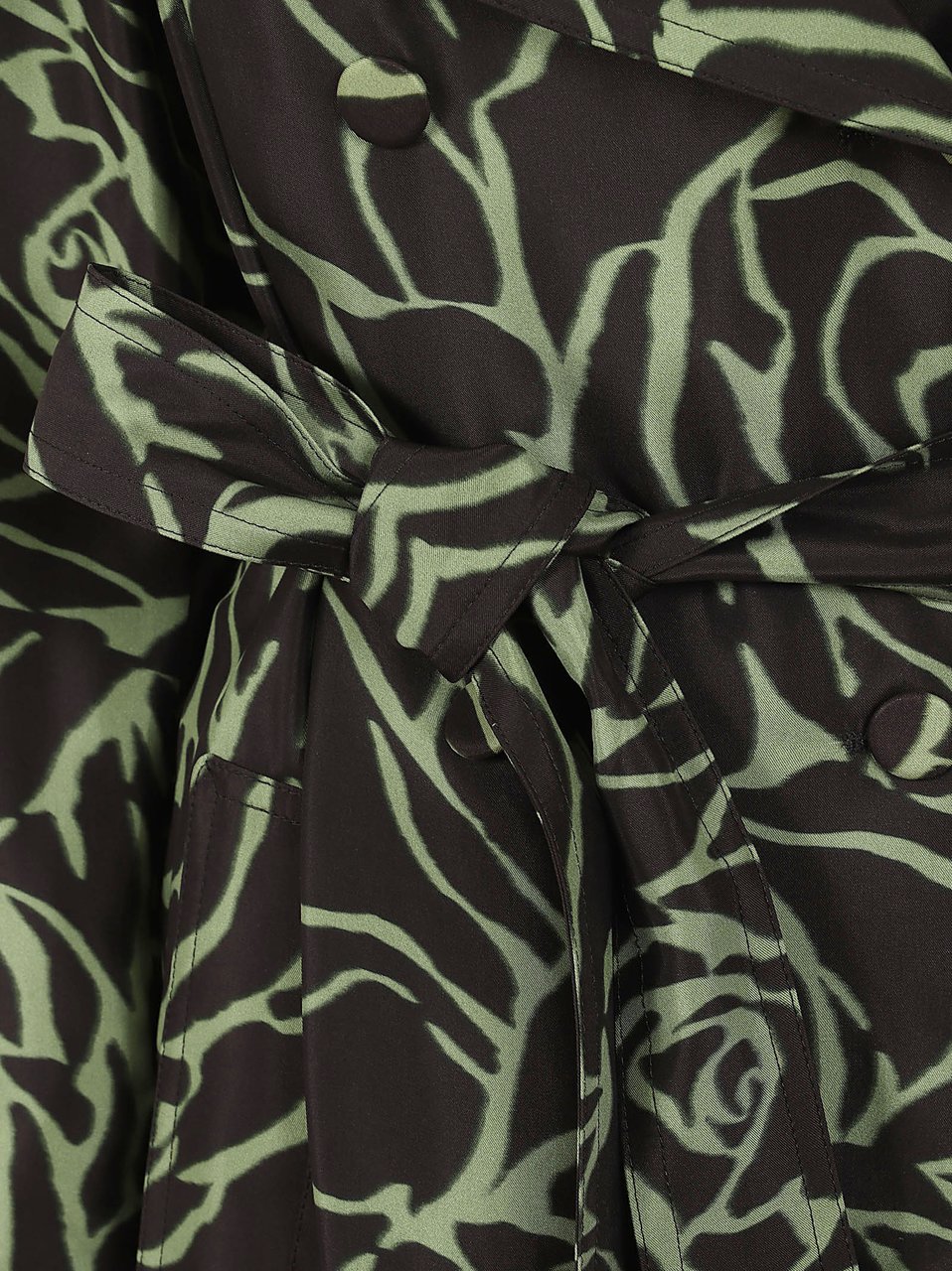 Dries van Noten DRIES VAN NOTEN ROLANA 3244 W.W.COAT Zwart