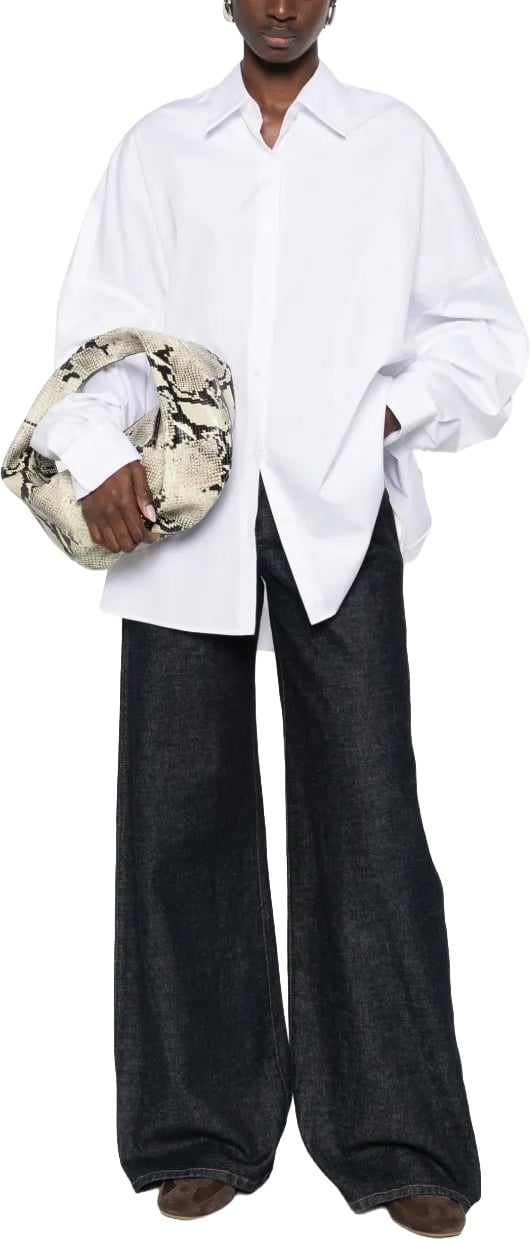 Dries van Noten Casia Shirt White Wit