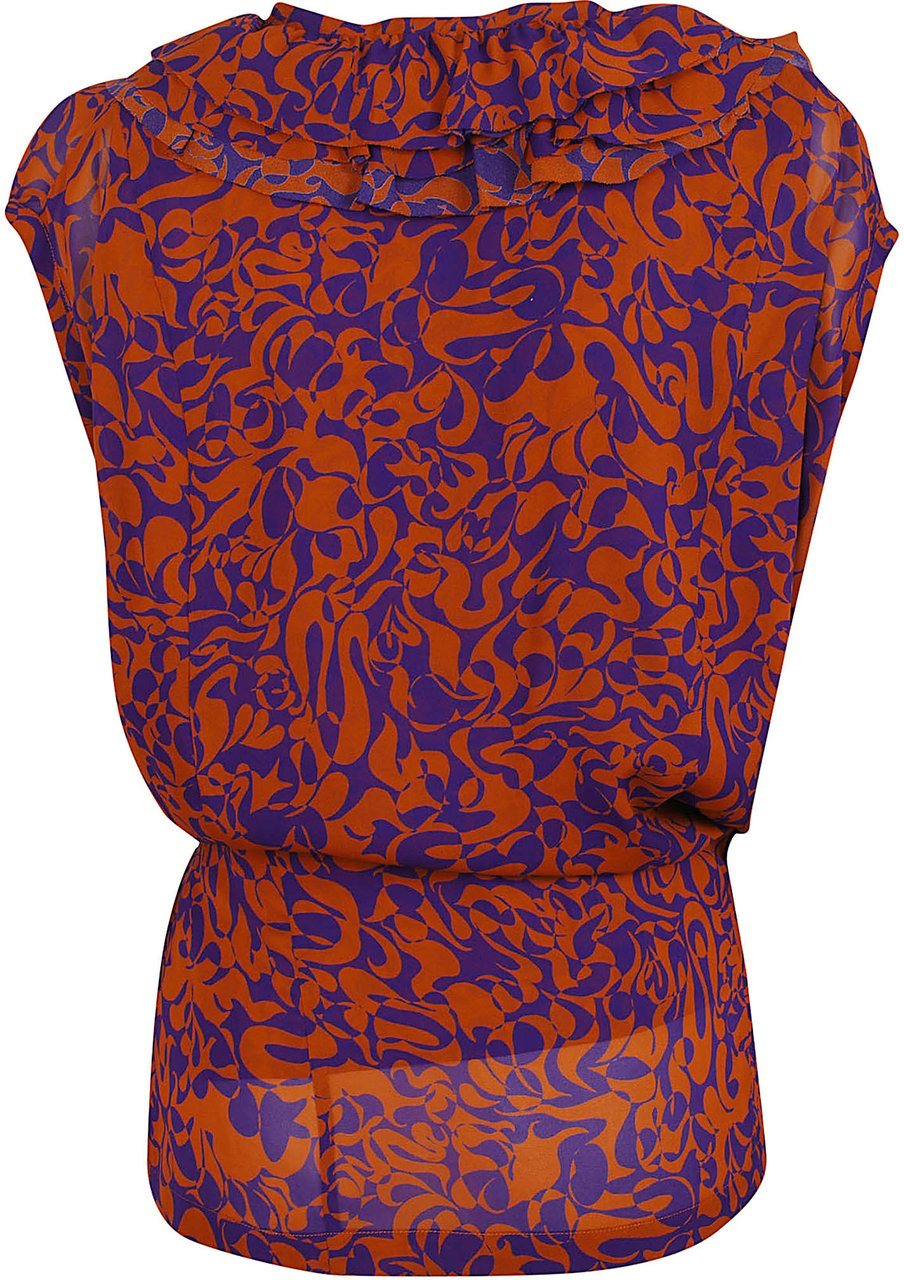 Dries van Noten DRIES VAN NOTEN CLEMATIS 3006 W.W.SHIRT Oranje