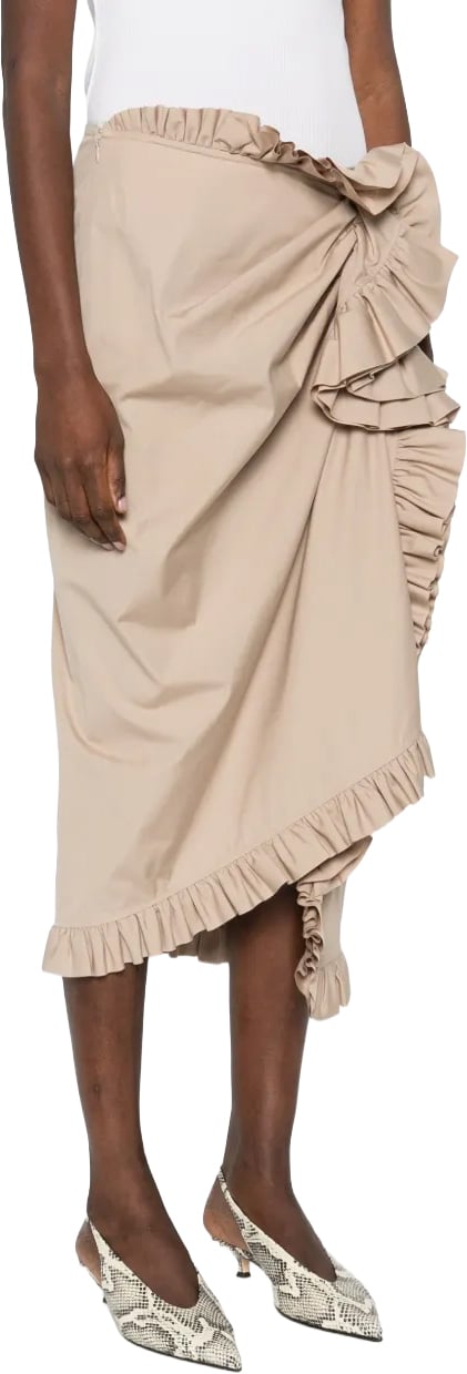 Dries van Noten Sina Skirt Sand Beige