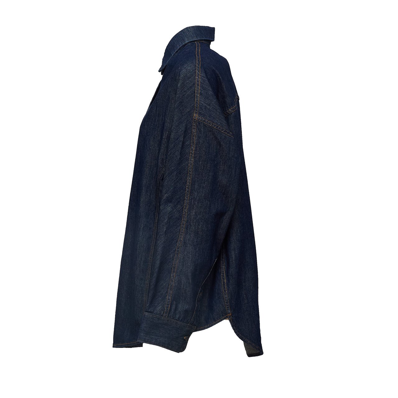 Dries van Noten Cotton Casio Den Denim Shirt Zwart