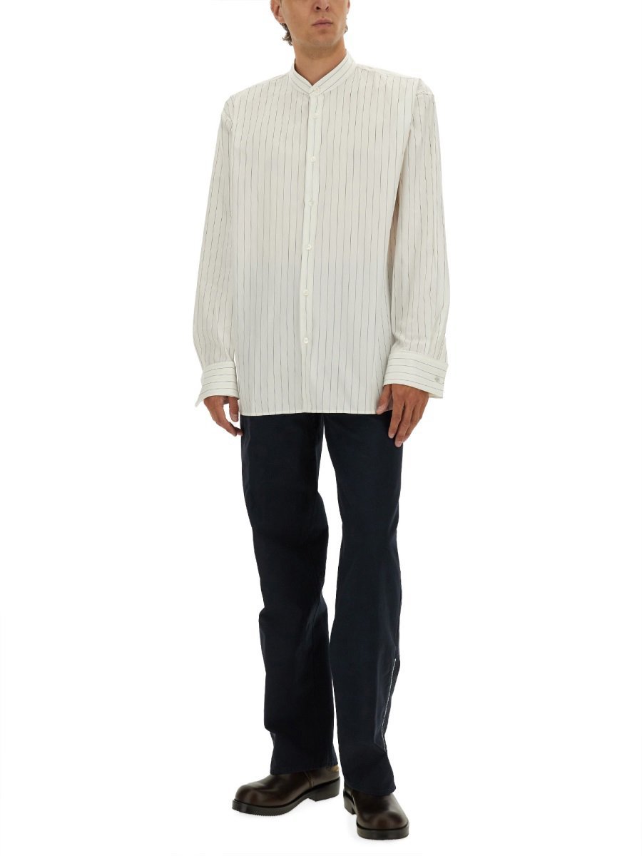 Dries van Noten STRIPED SHIRT Wit