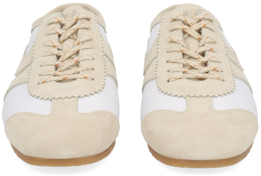 Dries van Noten SUEDE SNEAKER Wit