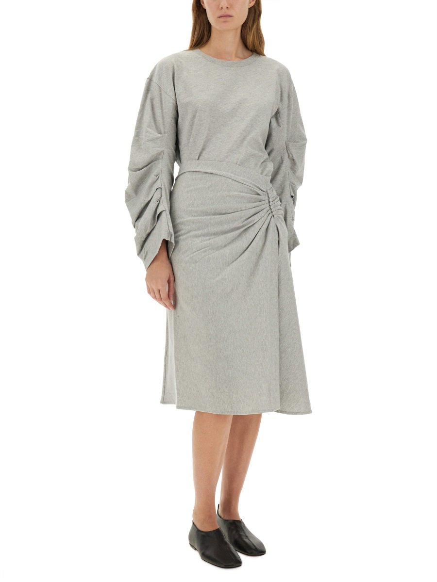 Dries van Noten DRAPED "HEVIRA" SKIRT Grijs