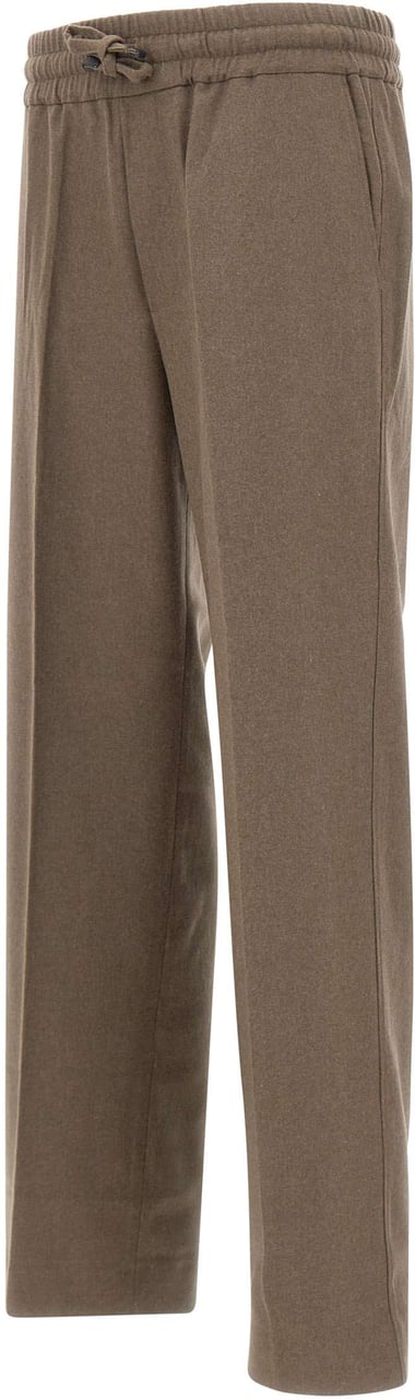 Drôle de Monsieur Trousers Light Brown Taupe
