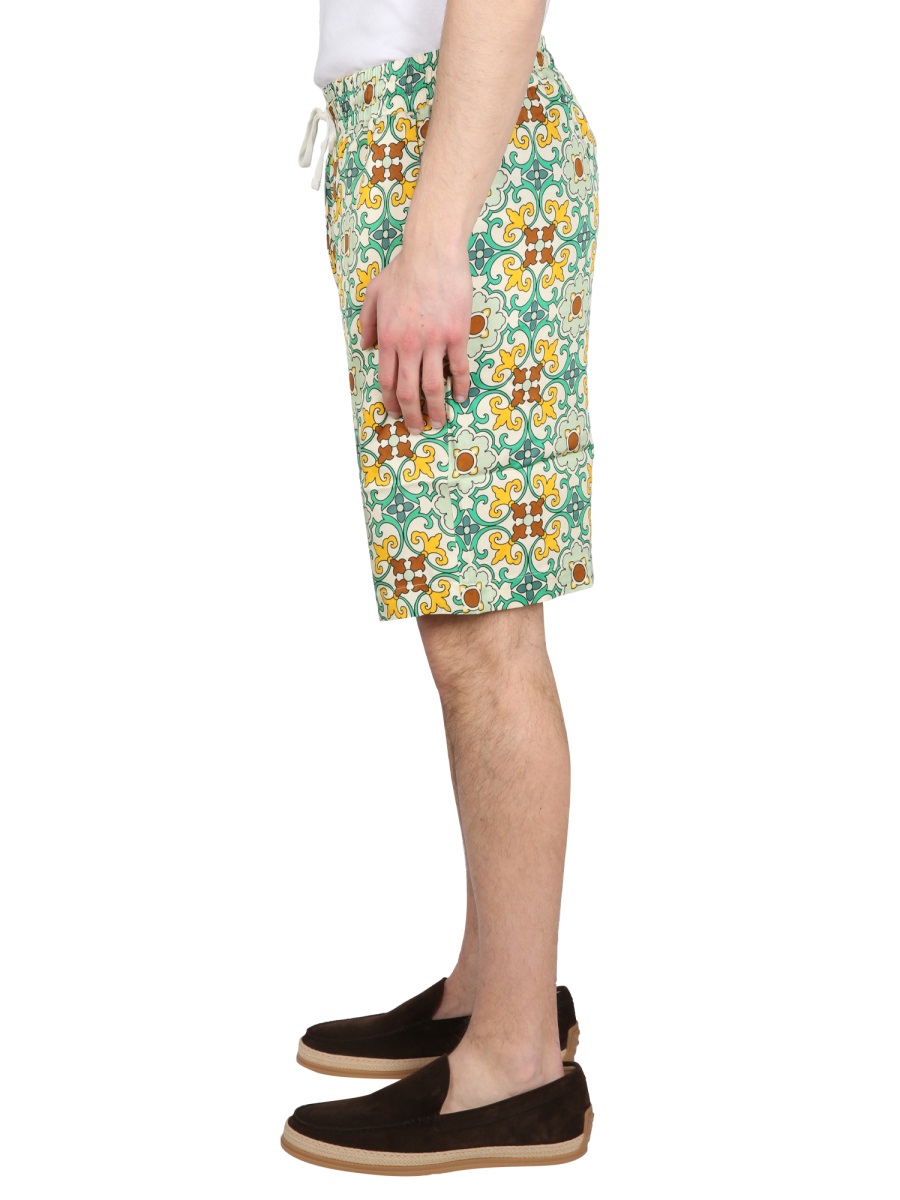 Drôle de Monsieur BERMUDA FAIENCE Groen