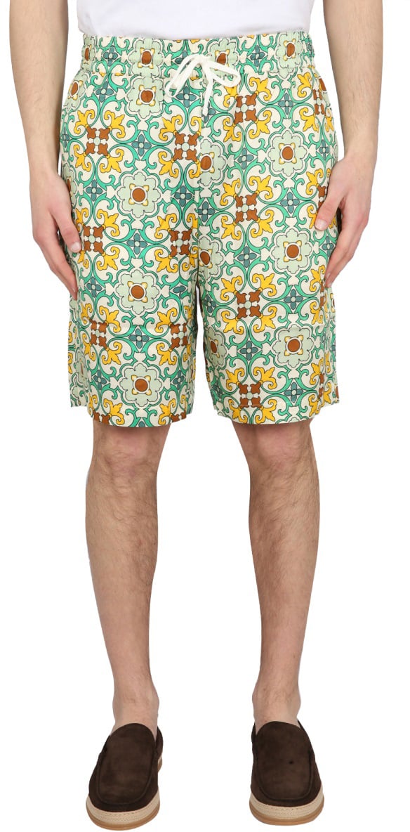 Drôle de Monsieur BERMUDA FAIENCE Groen