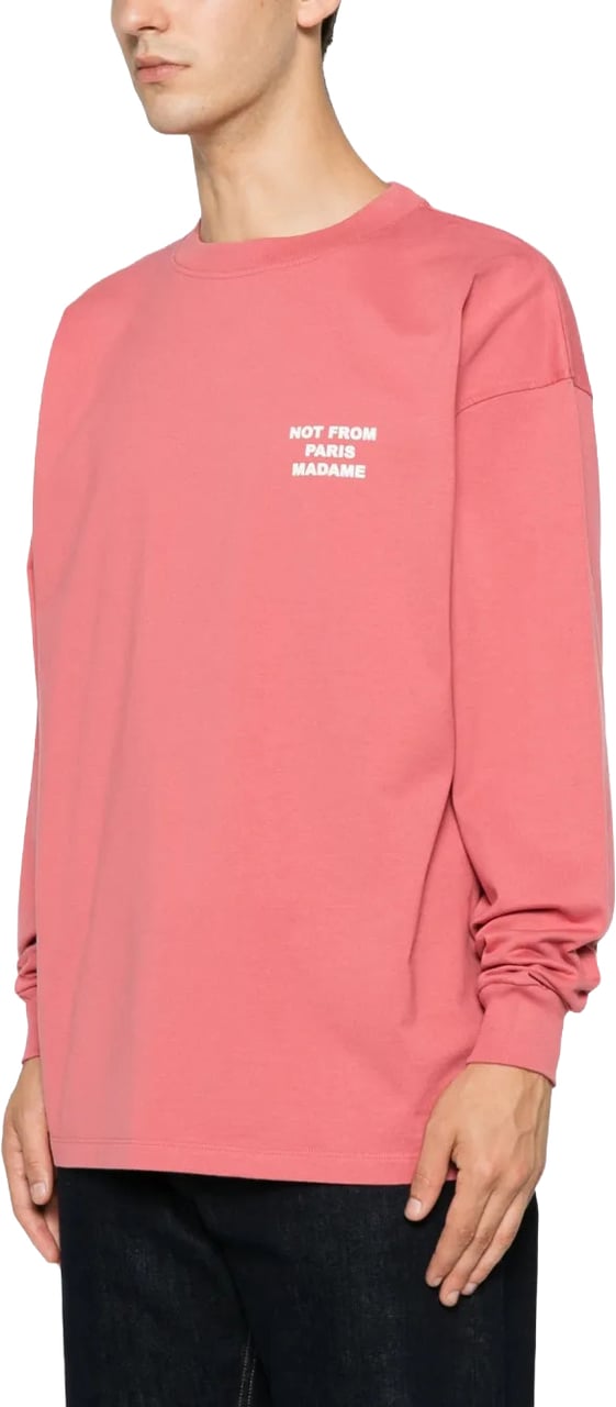 Drôle de Monsieur T-Shirts And Polos Blush Pink Roze