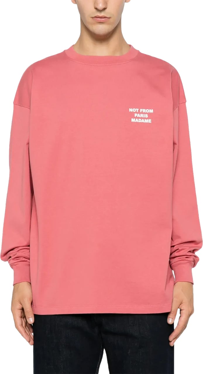 Drôle de Monsieur T-Shirts And Polos Blush Pink Roze