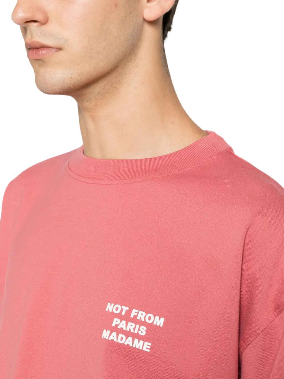 Drôle de Monsieur T-Shirts And Polos Blush Pink Roze