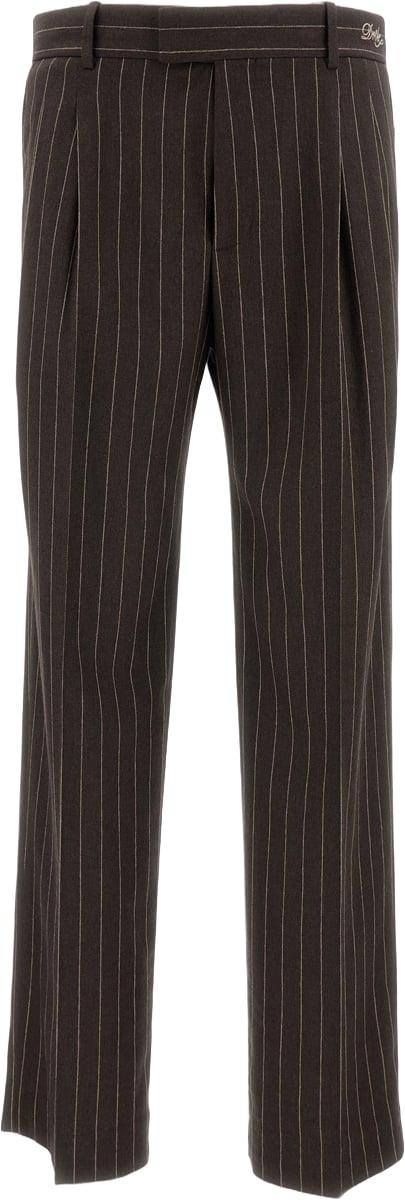 Drôle de Monsieur The Pinstripes Pants Bruin