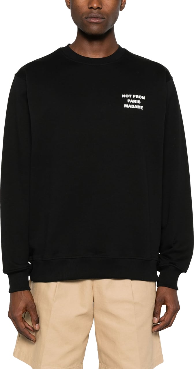 Drôle de Monsieur Sweaters Black Zwart