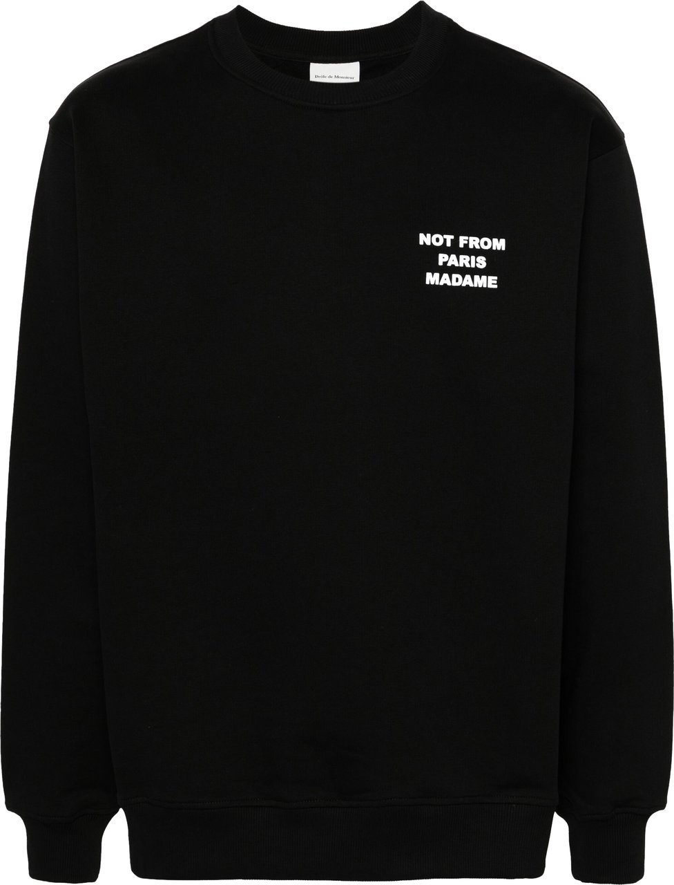 Drôle de Monsieur Sweaters Black Zwart