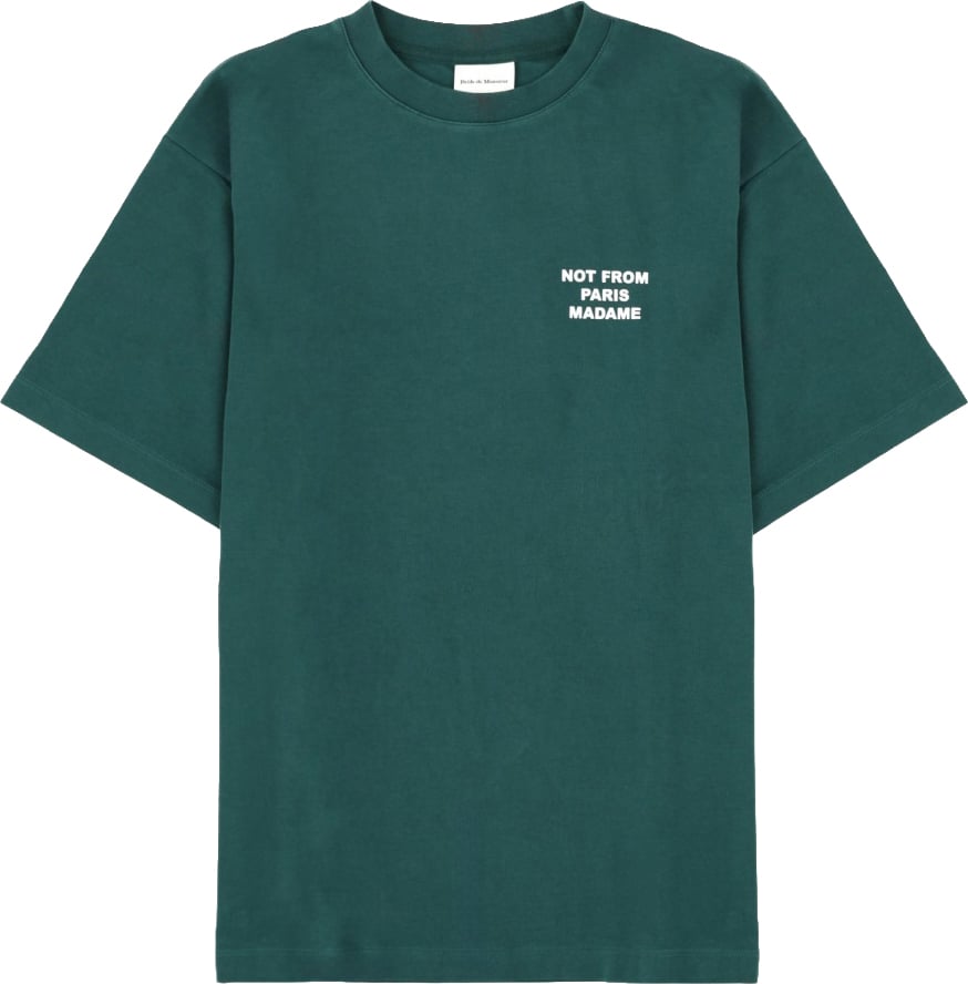 Drôle de Monsieur COTTON T-SHIRT Groen
