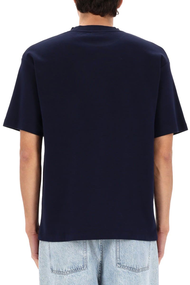 Drôle de Monsieur "COCKTAIL" T-SHIRT Blauw