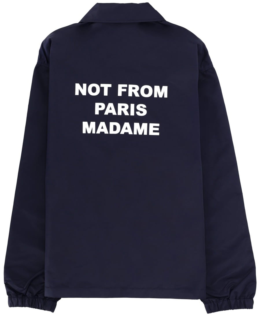 Drôle de Monsieur "SLOGAN" JACKET Blauw