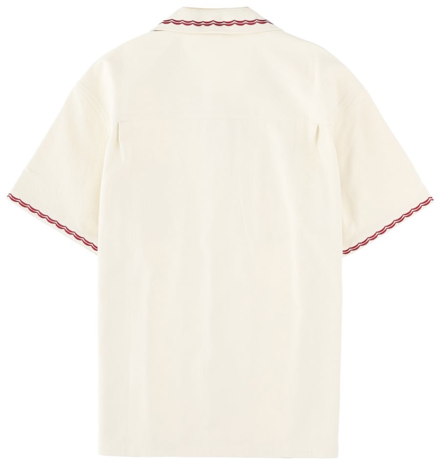 Drôle de Monsieur "COCKTAIL" SHIRT Wit