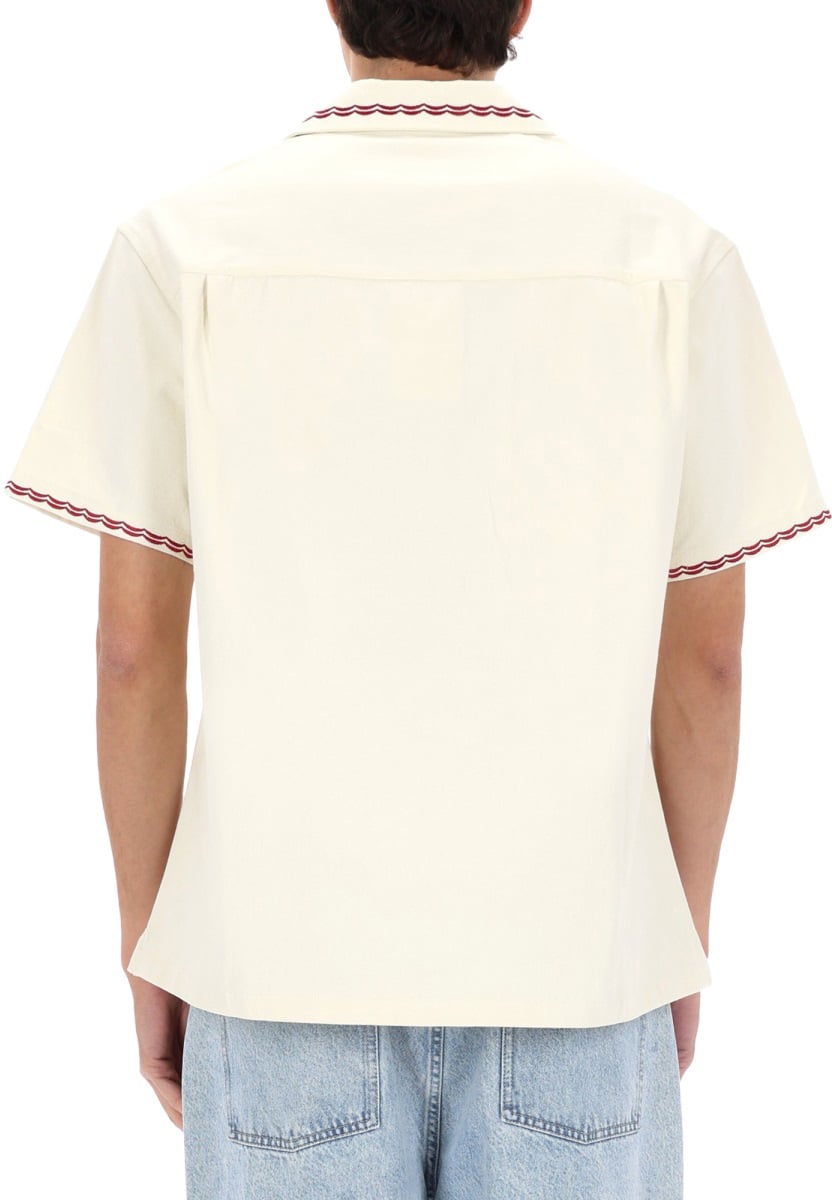 Drôle de Monsieur "COCKTAIL" SHIRT Wit