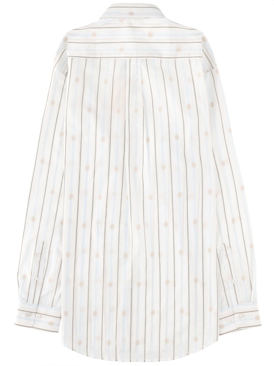 Drôle de Monsieur "MONOGRAMME" SHIRT Wit