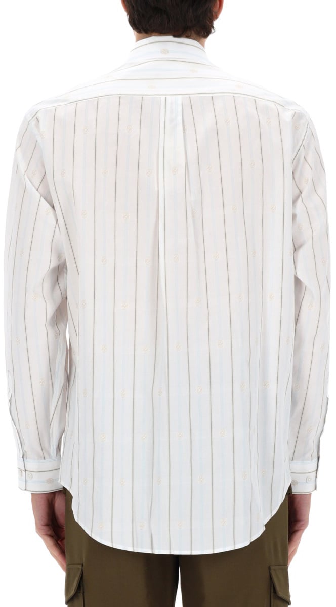 Drôle de Monsieur "MONOGRAMME" SHIRT Wit