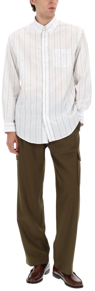 Drôle de Monsieur "MONOGRAMME" SHIRT Wit