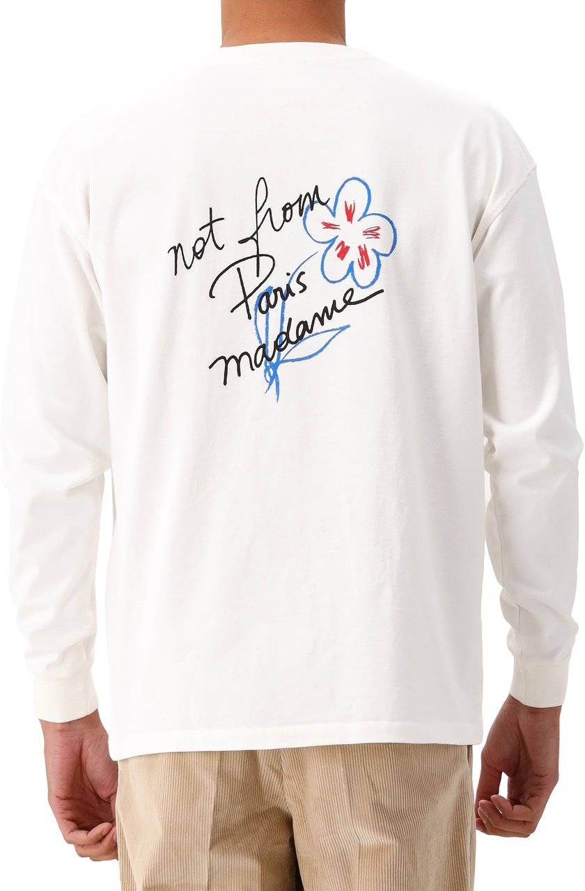 Drôle de Monsieur T-Shirts And Polos Off-White Wit