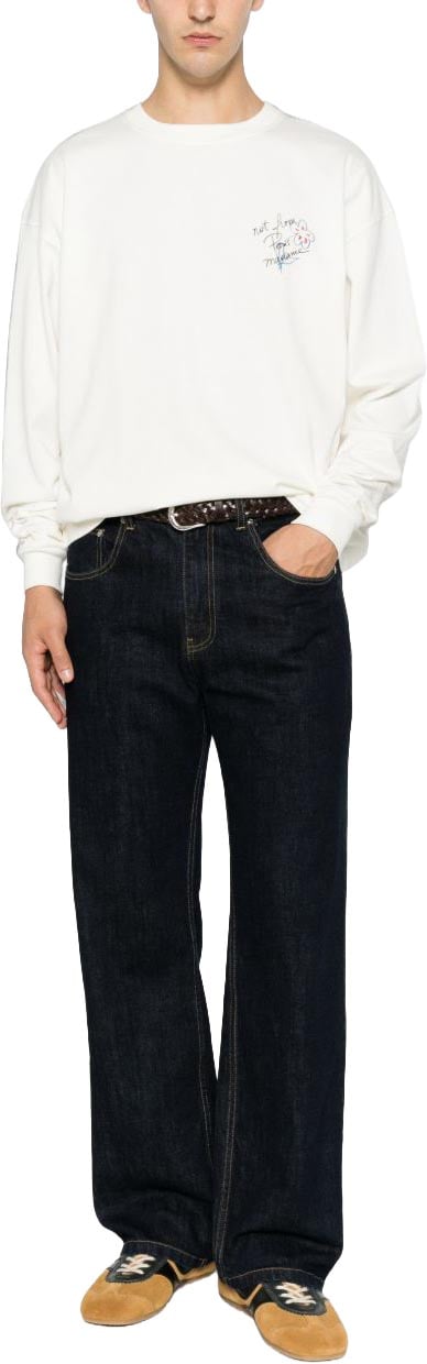 Drôle de Monsieur T-Shirts And Polos Off-White Wit