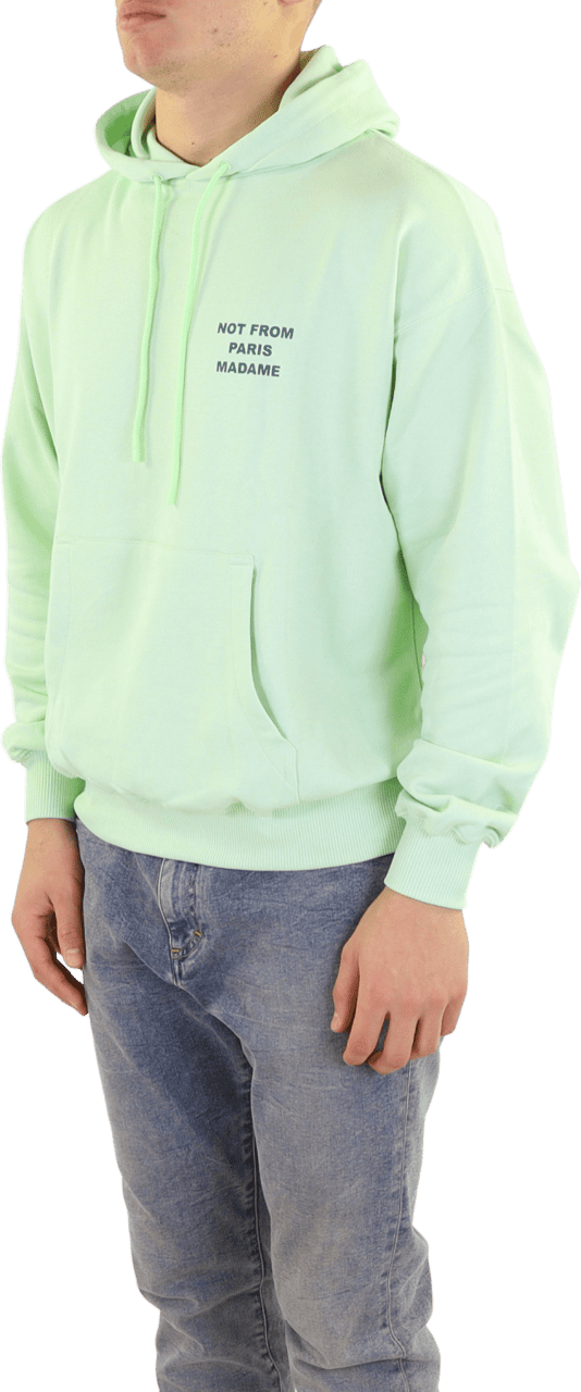 Drôle de Monsieur Heren Le Hoodie Classique Groen