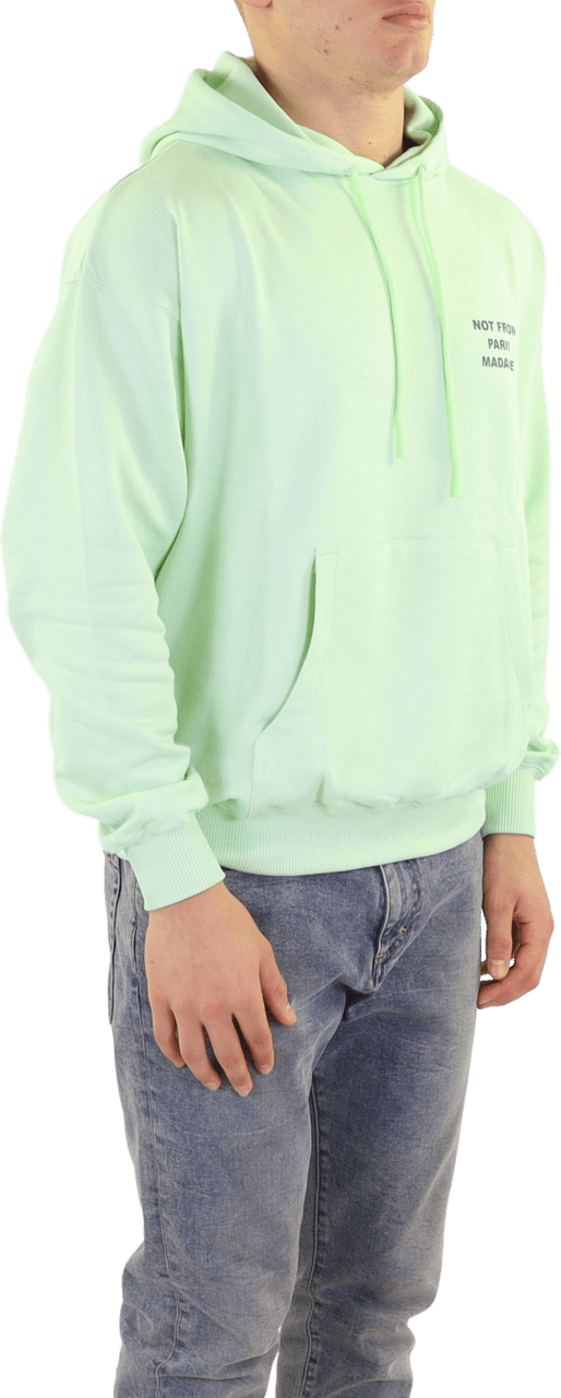 Drôle de Monsieur Heren Le Hoodie Classique Groen