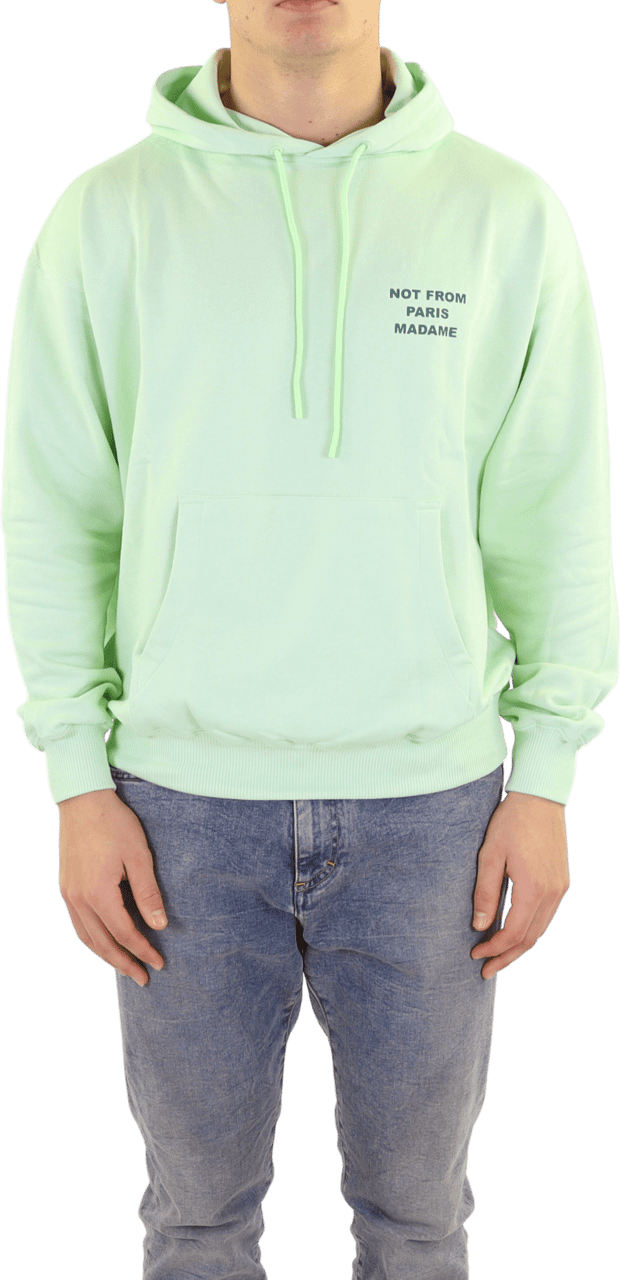 Drôle de Monsieur Heren Le Hoodie Classique Groen