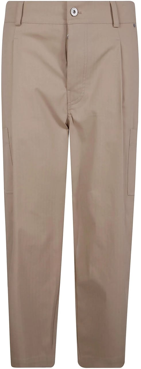 Drôle de Monsieur Trousers Beige Beige