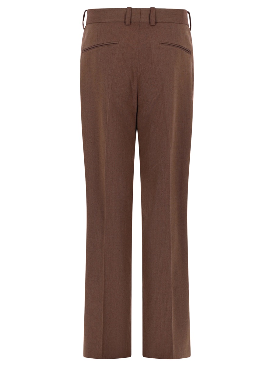 Drôle de Monsieur Brown Golfeur Chevrons Chevron Pants Grijs