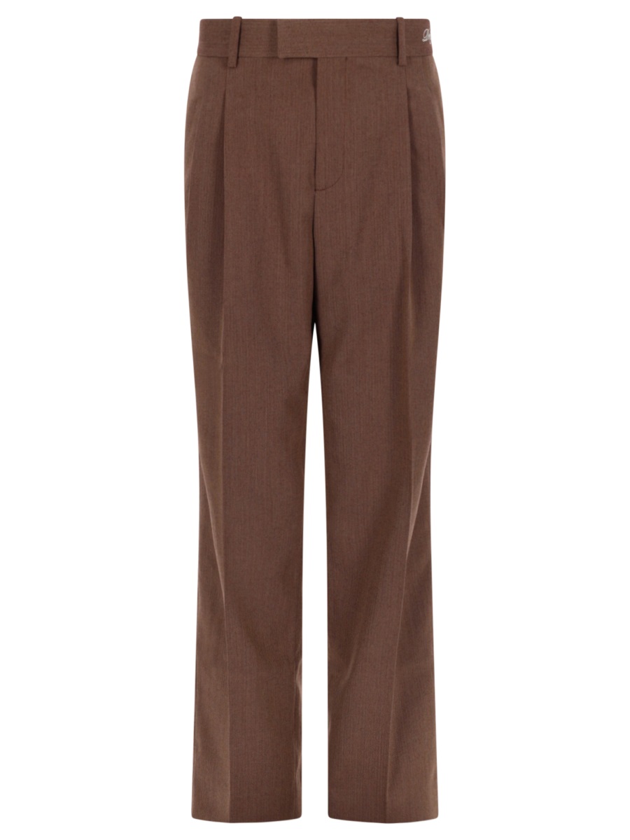 Drôle de Monsieur Brown Golfeur Chevrons Chevron Pants Grijs