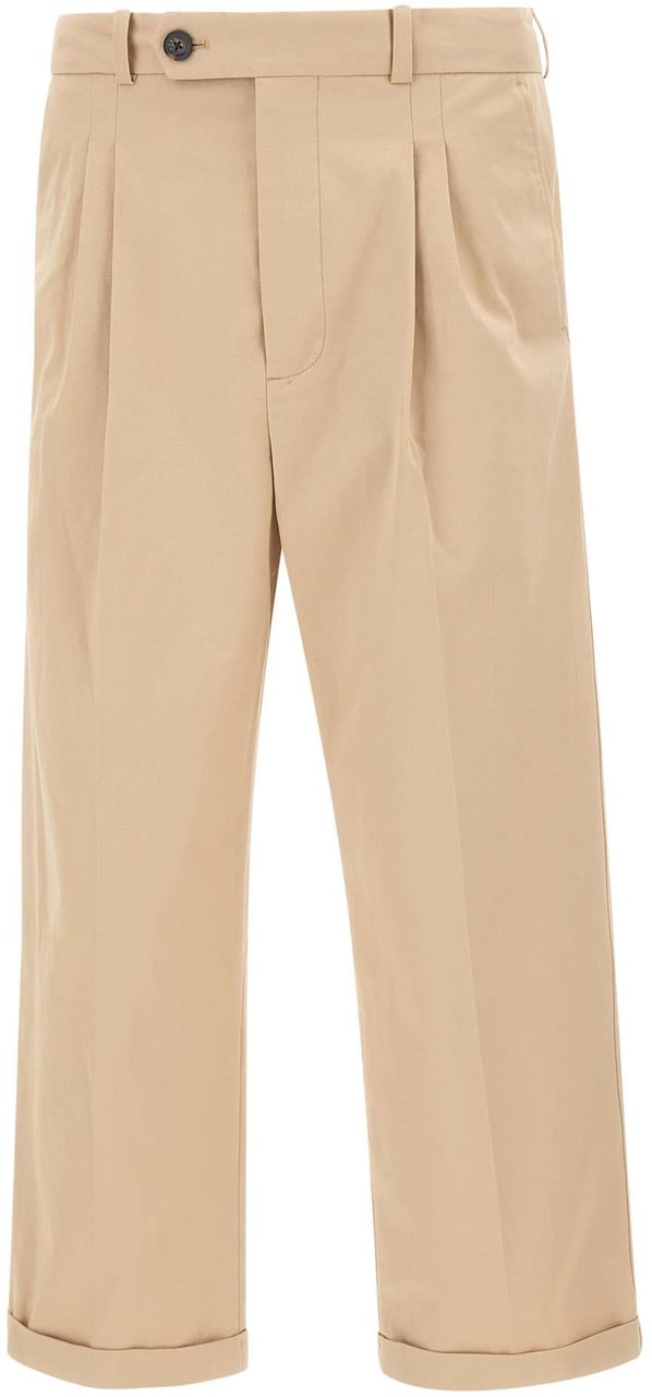 Drôle de Monsieur Trousers Beige Beige