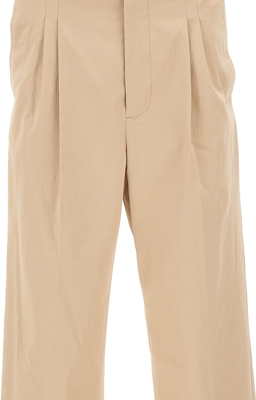 Drôle de Monsieur Trousers Beige Beige