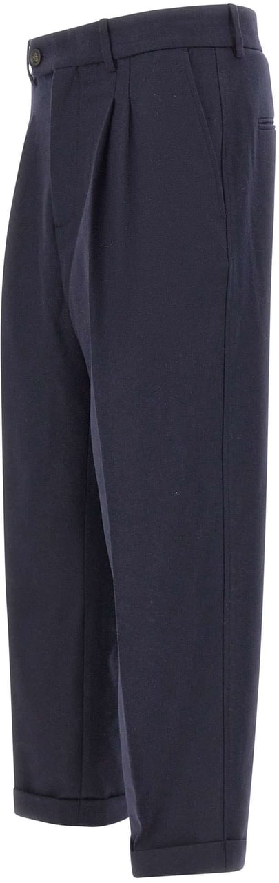 Drôle de Monsieur Trousers Blue Blauw